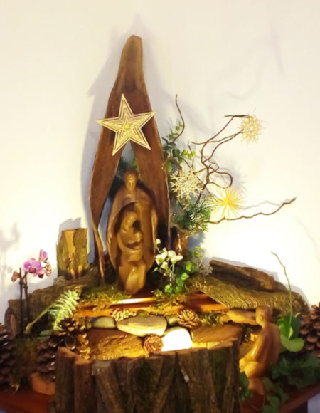 Schönstatt-Frauenbund Krippe Heiligtum Weihnachten